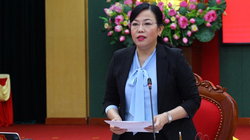 Bà Nguyễn Thanh Hải - Bí thư Tỉnh ủy Thái Nguyên. Ảnh: Cổng TTĐT Đảng bộ tỉnh Thái Nguyên.