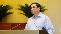 Thủ tướng: Nhiều điểm mới trong chủ trương của Đảng để phát huy tối đa nguồn lực đất đai, chống tham nhũng, tiêu cực - Ảnh: Quochoi.vn.