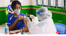 Tiêm ngừa COVID-19 cho đối tượng học sinh trên địa bàn TP.HCM.