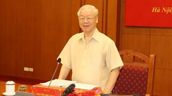 Tổng Bí thư Nguyễn Phú Trọng phát biểu chỉ đạo phiên họp. 