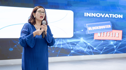 Bà Nguyễn Hương Quỳnh - CEO Nền tảng kết nối Đổi mới sáng tạo mở BambuUP.