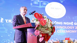 Ông Nguyễn Minh Hồng - Chủ tịch Hội Truyền thông số Việt Nam - phát biểu tại Diễn đàn.