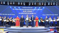 Lễ vinh danh “Sản phẩm công nghệ số Make in Viet Nam” năm 2022 được tổ chức trong khuôn khổ Diễn đàn Quốc gia Phát triển doanh nghiệp công nghệ số Việt Nam (VFTE 2022).