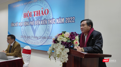 Phó Chủ tịch Liên hiệp Hội Khoa học và Kỹ thuật Việt Nam Phạm Quang Thao. 