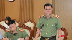 Thiếu tướng Lê Minh Mạnh - Phó Cục trưởng Cục An ninh mạng và Phòng, chống tội phạm sử dụng công nghệ cao.