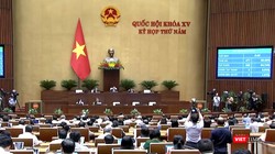 Quốc hội biểu quyết thông qua Luật Giao dịch điện tử (sửa đổi) với tỷ lệ đại biểu tham gia biểu quyết và đại biểu tán thành cao.