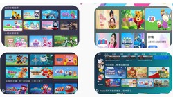 Wolfoo phiên bản tiếng Trung được phát hành trên nhiều nền tảng số của Trung Quốc