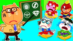 Hình ảnh bộ nhân vật Wolfoo do Sconnect sở hữu bản quyền.