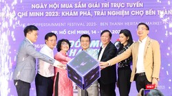 "Ngày hội mua sắm, giải trí trực tuyến TP.HCM 2023 - Khám phá, trải nghiệm và mua sắm tại chợ di sản Bến Thành" thúc đẩy thương mại số và du lịch tại TP. Hồ Chí Minh.