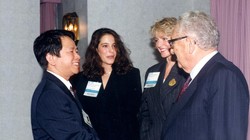 Ông Nguyễn Trần Bạt tại cuộc gặp gỡ Kisssinger.