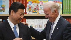 Chủ tịch Tập Cận Bình và Phó Tổng thống Joe Biden (Ảnh: Reuters)