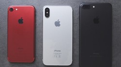 Thông tin rò rỉ cho thấy iPhone X và iPhone 8 Plus sẽ có RAM 3GB, iPhone 8 có RAM 2GB. (Ảnh: MacRumour)