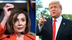 Chủ tịch Hạ viện Nancy Pelosi nói muốn ông Trump "ngồi tù" (Ảnh: CNN)