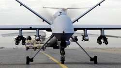 Mẫu UAV MQ-9 Reaper do Mỹ chế tạo mà Houthi vừa tuyên bố bắn hạ (Ảnh: AP)