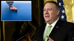 Ngoại trưởng Mỹ mike Pompeo nói chính quyền đang cân nhắc đòn đáp trả quân sự nhằm vào Iran (Ảnh: RT)