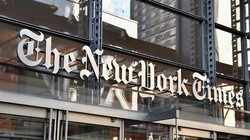 Tờ New York Times bị ông Trump tố là có hành động “phản quốc rõ ràng” (Ảnh: AP)