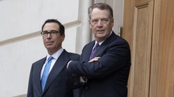 Giới chức Mỹ đã có cuộc điện đàm cấp cao đầu tiên với các đối tác Trung Quốc (Ảnh: Bloomberg)