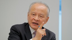 Đại sứ Trung Quốc tại Mỹ Thôi Thiên Khải (Ảnh: Reuter)