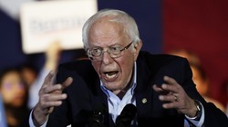 Thượng nghị sĩ Bernie Sanders, ứng viên hàng đầu của đảng Dân chủ hiện nay (Ảnh: TimeofIsrael)