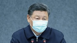 Chủ tịch Tập Cận Bình đang có chuyến thăm đầu tiên tới tâm dịch Vũ Hán ở tỉnh Hồ Bắc (Ảnh: Xinhua)