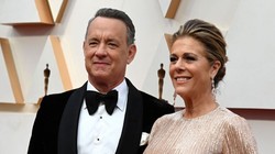 Tom Hanks và vợ, Rita Wilson, trong lễ trao giải Oscar lần thứ 92 tổ chức vào ngày 9/2/2020 (Ảnh: AFP)