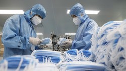 85% khẩu trang cua toàn thế giới được sản xuất tại Trung Quốc (Ảnh: EPA)