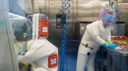 Phòng thí nghiệm P4 ở Vũ Hán, nơi mà Mỹ nghi là nơi bắt nguồn của virus corona chủng mới (Ảnh: AFP)