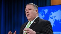 Ngoại trưởng Mỹ Mike Pompeo nói rằng Hong Kong không còn duy trì quyền tự trị trước Trung Quốc (Ảnh: AP)