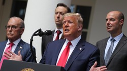 Tổng thống Mỹ Donald Trump từng có kế hoạch điều 10.000 binh sĩ tới Washington D.C. chặn biểu tình (Ảnh: Politico)