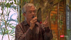 Ông Phạm Quang Vinh tại buổi sinh hoạt chuyên đề do CLB Cafe Số tổ chức