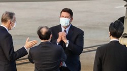 Thứ trưởng Ngoại giao Mỹ Keith Krach đến Đài Bắc trong hôm 17/9 (Ảnh: AFP)