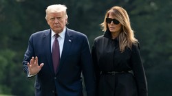 Tổng thống Trump và Đệ nhất phu nhân Melania xét nghiệm dương tính với virus corona chủng mới (Ảnh: AFP)