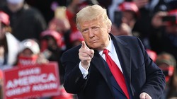 Tổng thống Trump đang ngầm chuẩn bị cho chiến dịch tái tranh cử năm 2024 (Ảnh: Boston Herald)