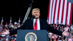 Tổng thống Trump đến bang Georgia vận động cho các nghị sĩ đảng Cộng hòa (Ảnh: NYTimes)