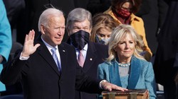Ông Joe Biden tuyên thệ nhậm chức Tổng thống Mỹ vào trưa ngày 20/1 giờ địa phương (Ảnh: CNN)
