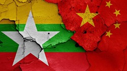 Myanmar và Trung Quốc có thể xích lại gần nhau hơn sau cuộc đảo chính ngày 1/2 (Ảnh: Getty)