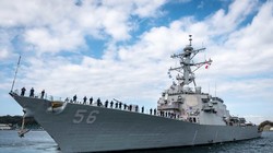 Tàu khu trục USS McCain của Mỹ (Ảnh: US Navy)