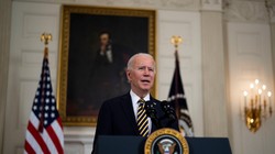 Vụ không kích mà ông Biden ký duyệt là nhằm trả đũa vụ tấn công bằng rocket ở Iraq (Ảnh: NYTimes)
