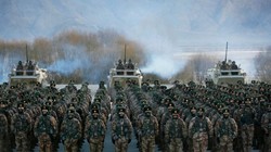 Trung Quốc muốn có quân đội "đăng cấp thế giới" vào năm 2050 (Ảnh: AP)