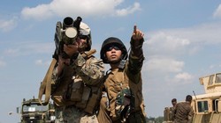 Lính Mỹ và Philippines trong một nội dung tập trận chung hồi tháng 10/2019 (Ảnh: US Marine Corps)