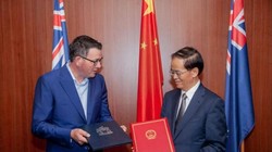Australia đã hủy thỏa thuận Sáng kiến Vành đai và Con đường mà bang Victoria từng ký với Trung Quốc năm 2018 (Ảnh: Handout)