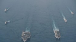 Quân đội Mỹ đã triển khai lực lượng hùng hậu tới châu Á-Thái Bình Dương để ngăn chặn một cuộc xâm lược Đài Loan (Ảnh: Handout)