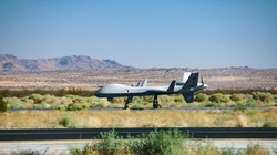Mẫu MQ-9B SkyGuardiancủa Mỹ tại Gray Butte, California (Ảnh: Defense News)