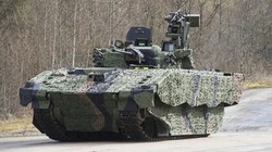 Một phiên bản mẫu thử nghiệm của Ajax được chụp ở Wales vào ngày 4/3/2016 (Ảnh: RT)