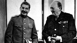 Lãnh đạo Liên Xô Josef Stalin và Thủ tướng Anh Winston Churchill (Ảnh: Tư liệu)