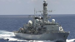 Khinh hạm HMS Richmond của Hải quân Hoàng gia Anh (Ảnh: Twitter)