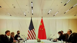 Giới lãnh đạo cấp cao Mỹ, Trung Quốc gặp gỡ tại Thụy Sĩ hồi tháng 9 vừa qua (Ảnh: Xinhua)