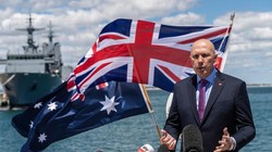 Bộ trưởng Quốc phòng Australia Peter Dutton (Ảnh: EPA)