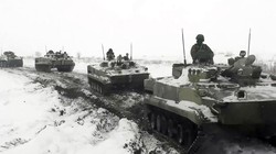 Binh sĩ Nga tập trận tại khu vực Rostov (Ảnh: Sputnik)