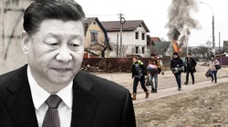 Chủ tịch Trung Quốc Tập Cận Bình chịu sức ép phải lên án hành động quân sự của Nga ở Ukraine (Ảnh: Reuters)